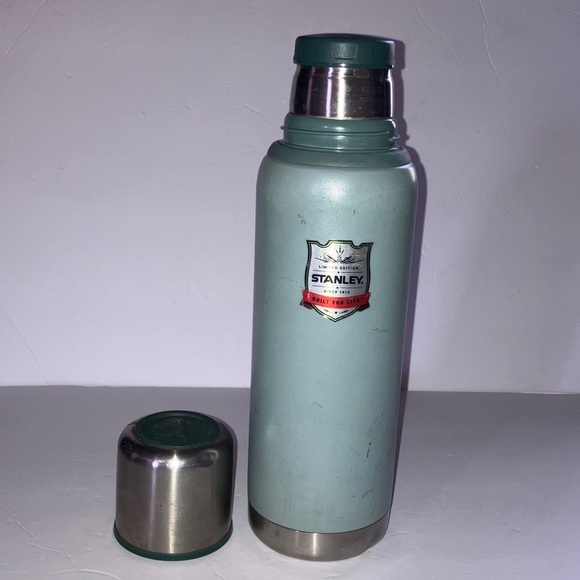 Vintage Stanley Stainless‎ Steel Thermos 12” - Picture 5 of 11